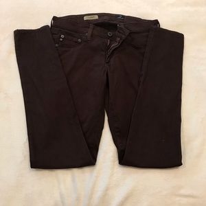 Adriano Goldschmied brown skinny jeggings